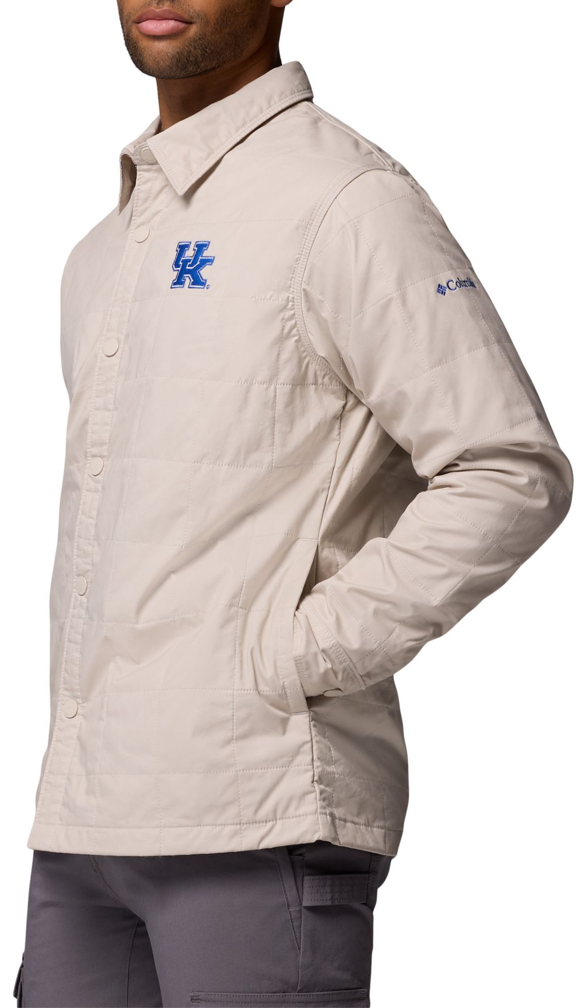 Columbia Men's Kentucky Wildcats Dark Stone Campus Roam Quilted Jacket product image