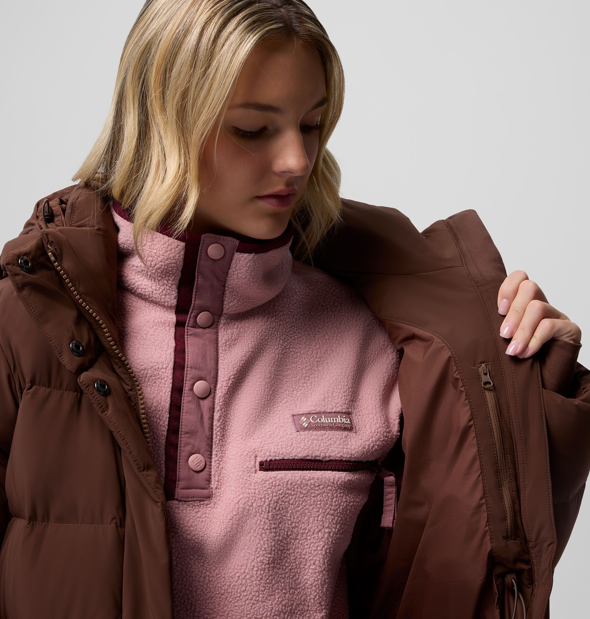 Columbia Women's Amaze Puff Long Hooded Jacket product image