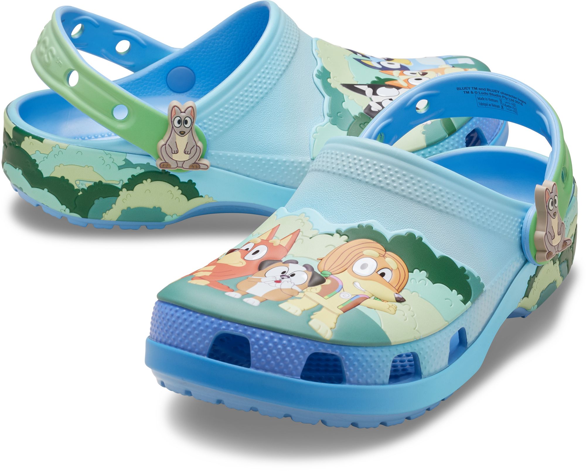 Crocs Kids Bluey Best Buddies Classic Clogs product image