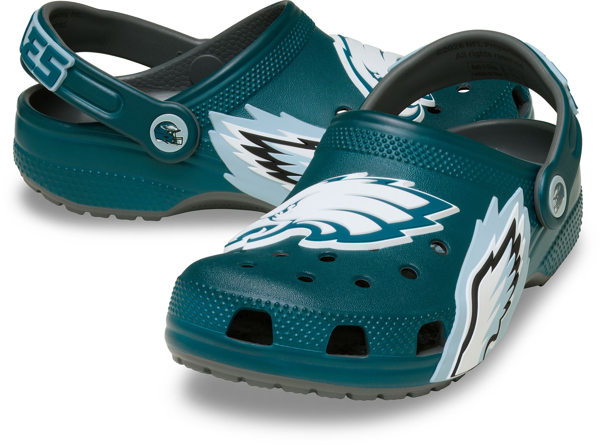 Crocs Kids' NFL Philadelphia Eagles Classic Clogs product image
