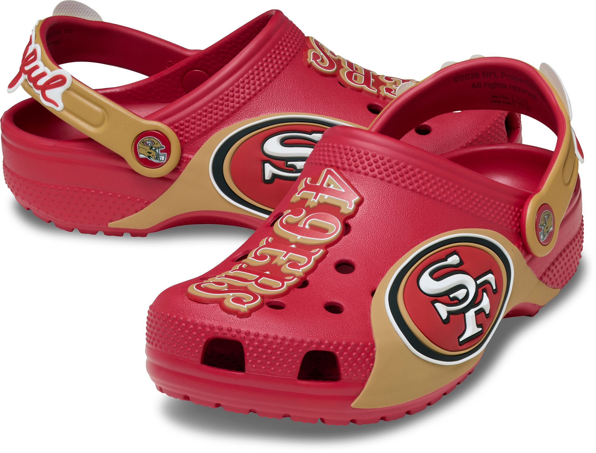 Crocs Kids' NFL San Francisco 49ers Classic Clogs product image