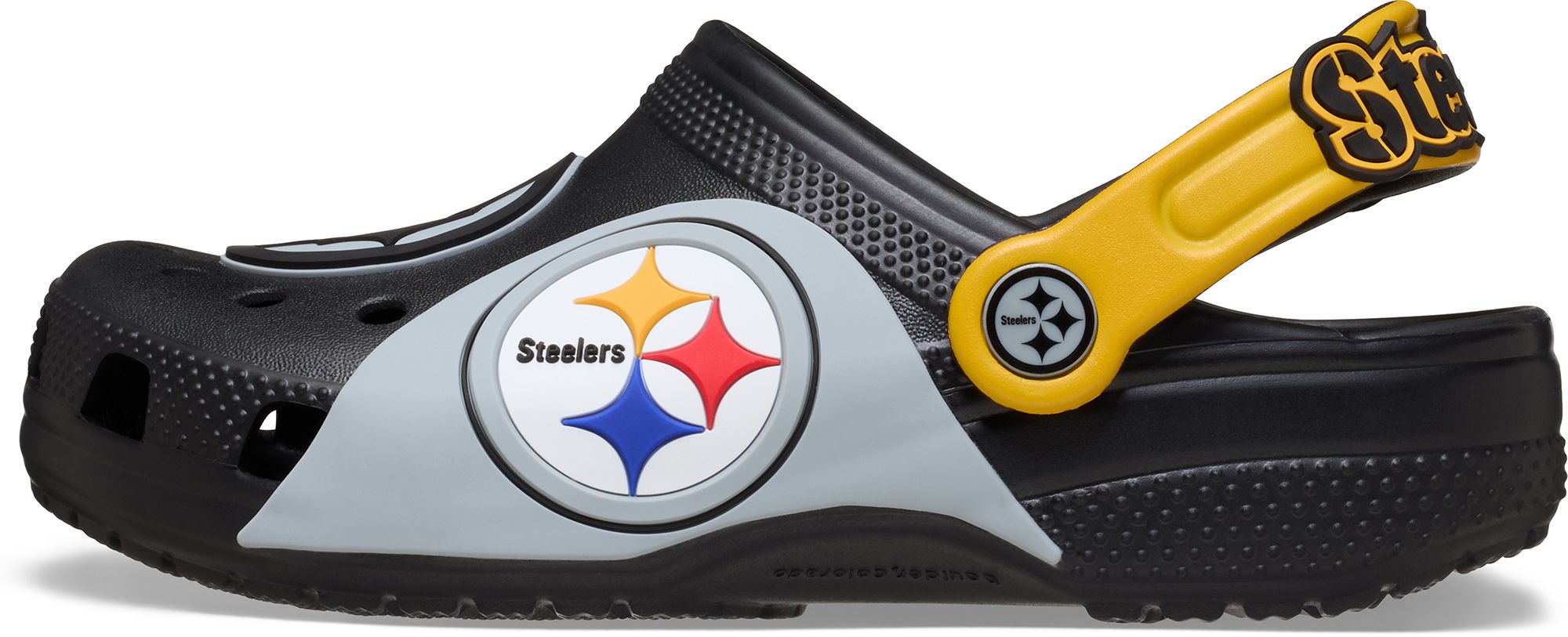 Crocs Kids' NFL Pittsburgh Steelers Classic Clogs product image