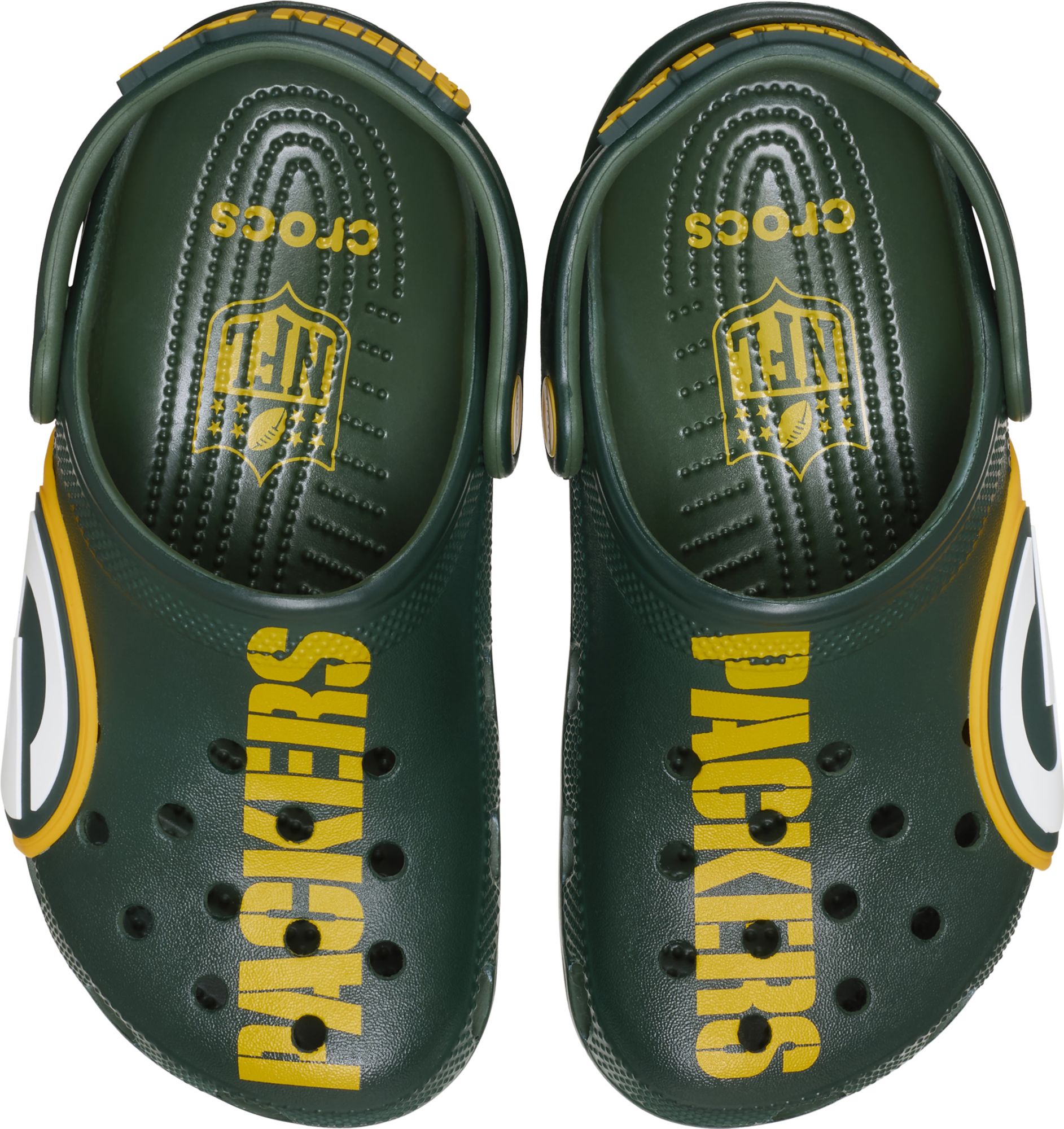 Crocs Kids' NFL Green Bay Packers Classic Clogs product image