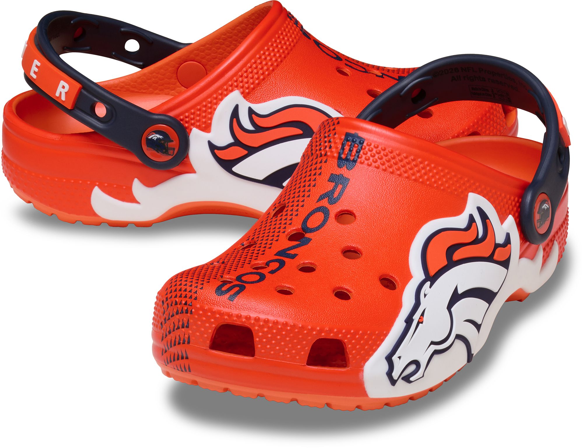 Crocs Kids' NFL Denver Broncos Classic Clogs product image