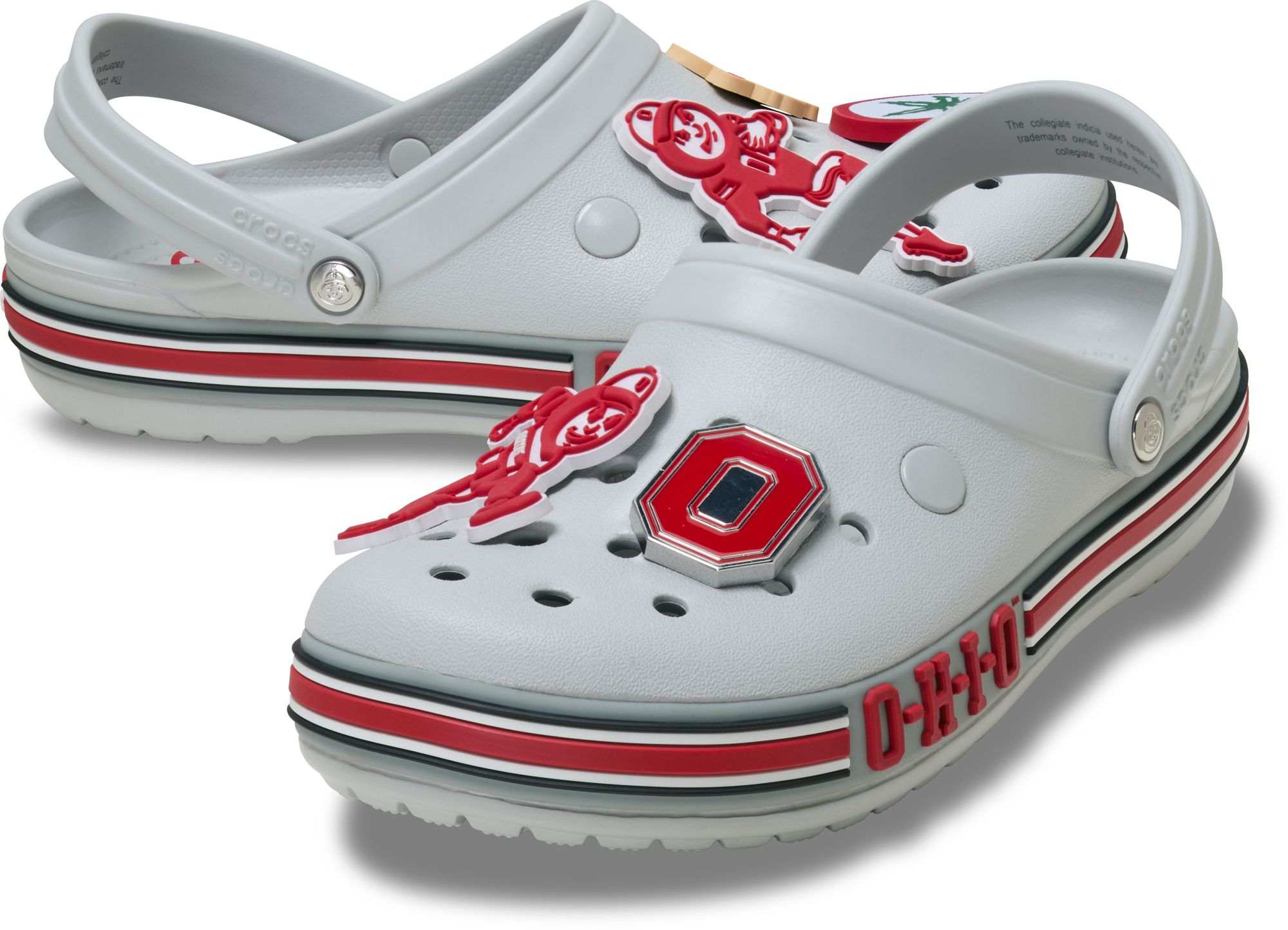 Crocs Collegiate Ohio State Buckeyes Crocband Clogs product image