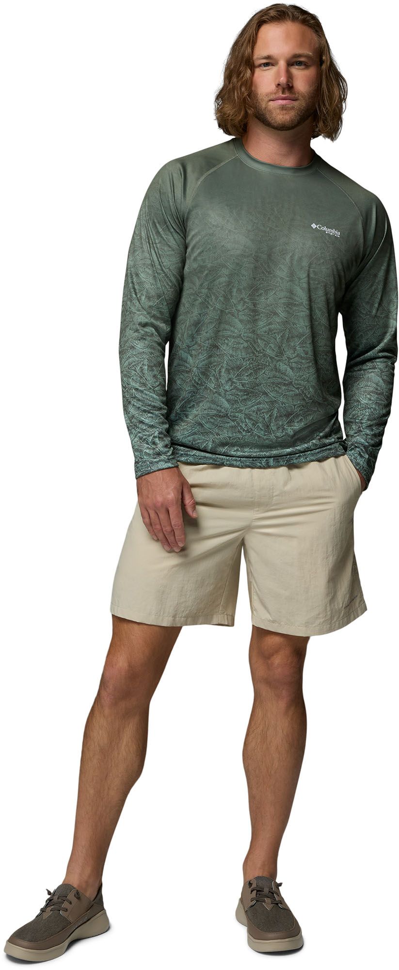 Columbia Men's Super Terminal Tackle PFG Border Circle Shirt product image