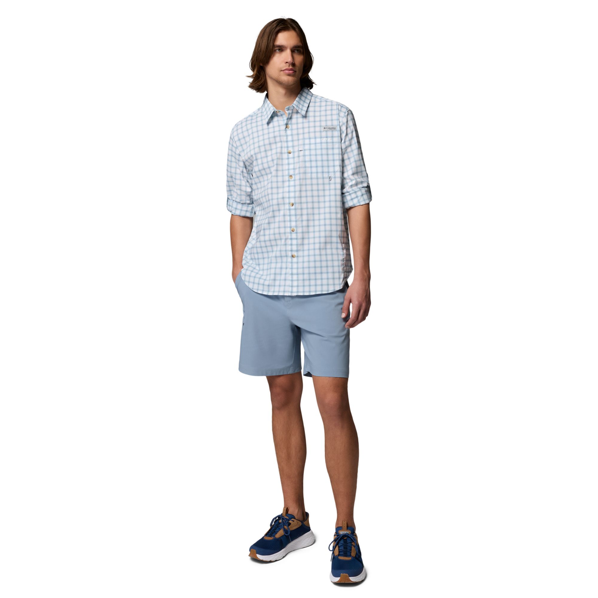 Columbia Men's PFG Harbor Peak Long Sleeve Shirt product image