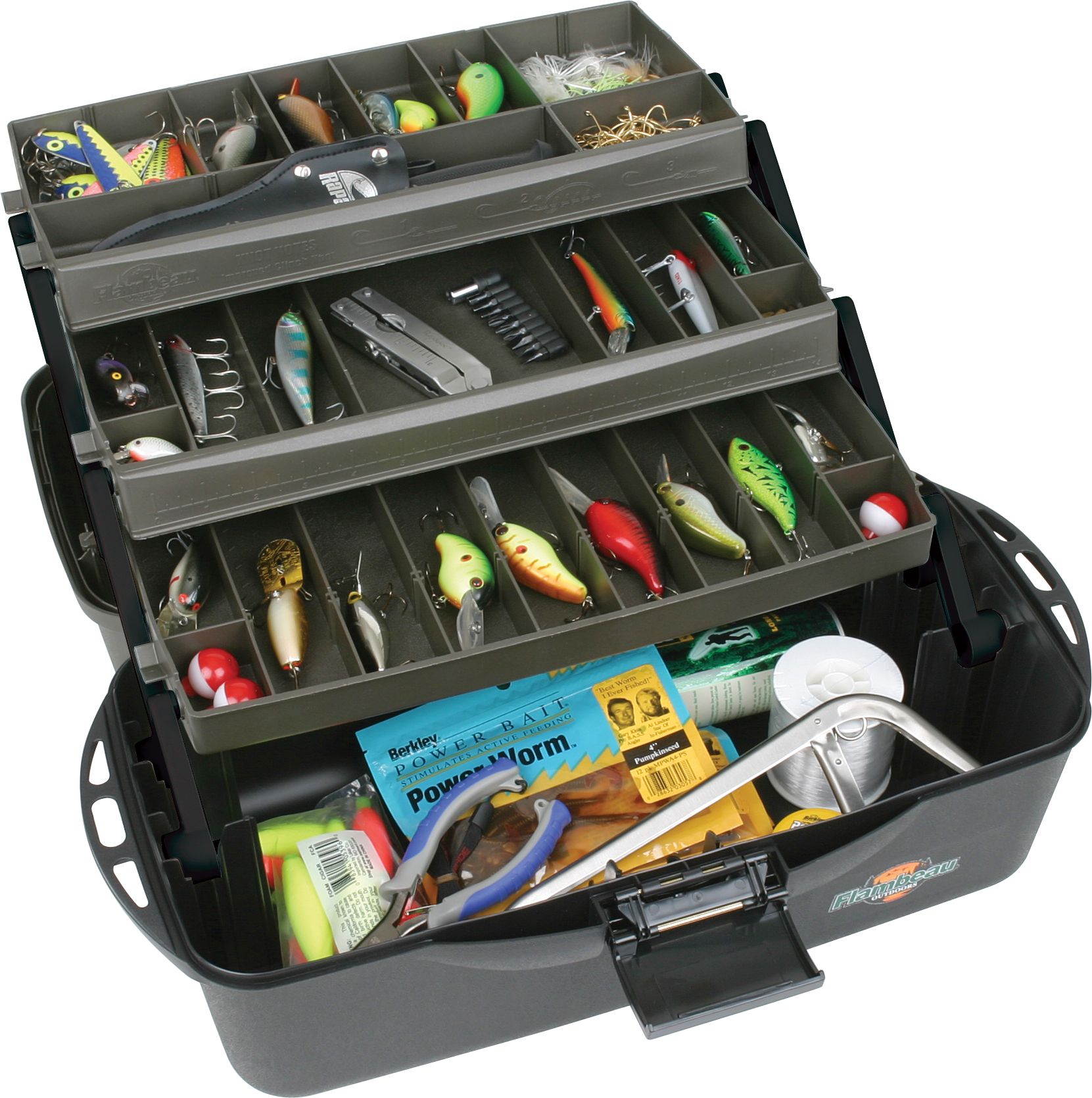 Flambeau XL 3-Tray Classic Tackle Box