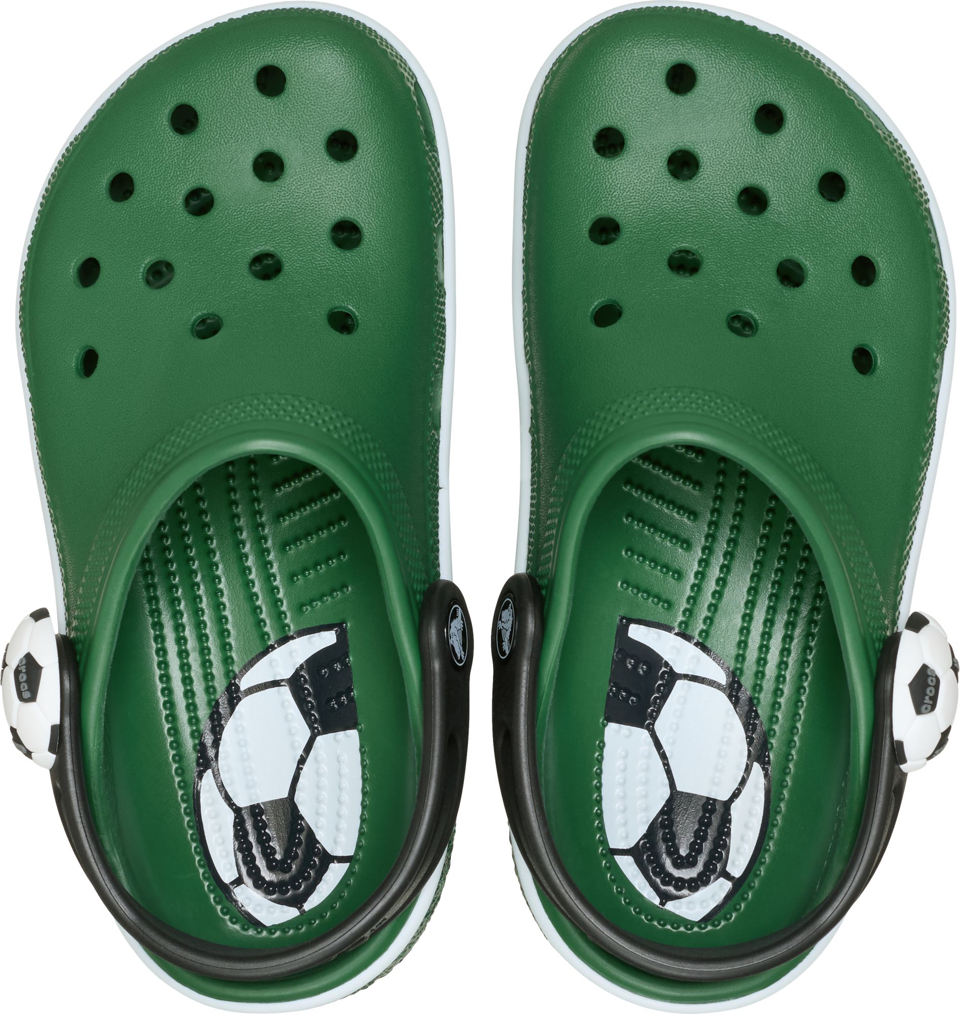 Crocs Kids Classic Clog in Soccer Turf Green product image