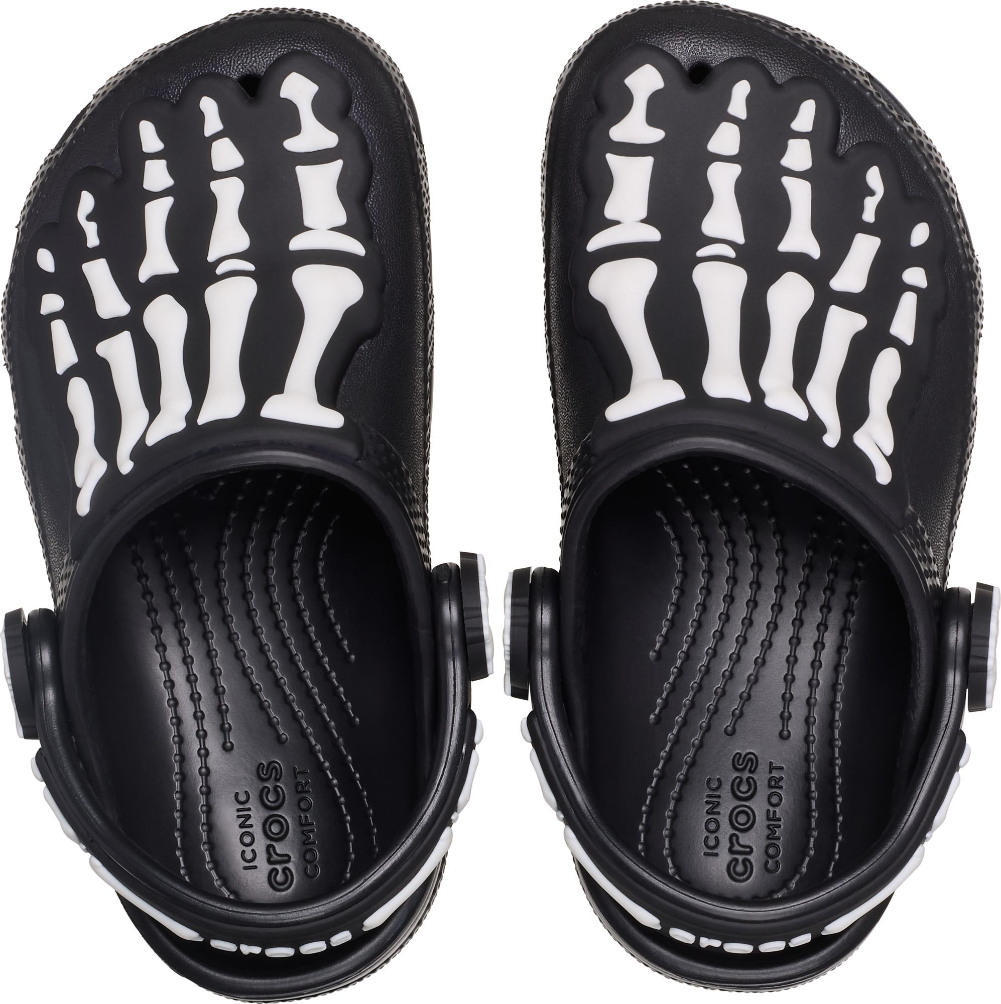 Crocs Kids' Glow Skeleton Classic Clogs product image
