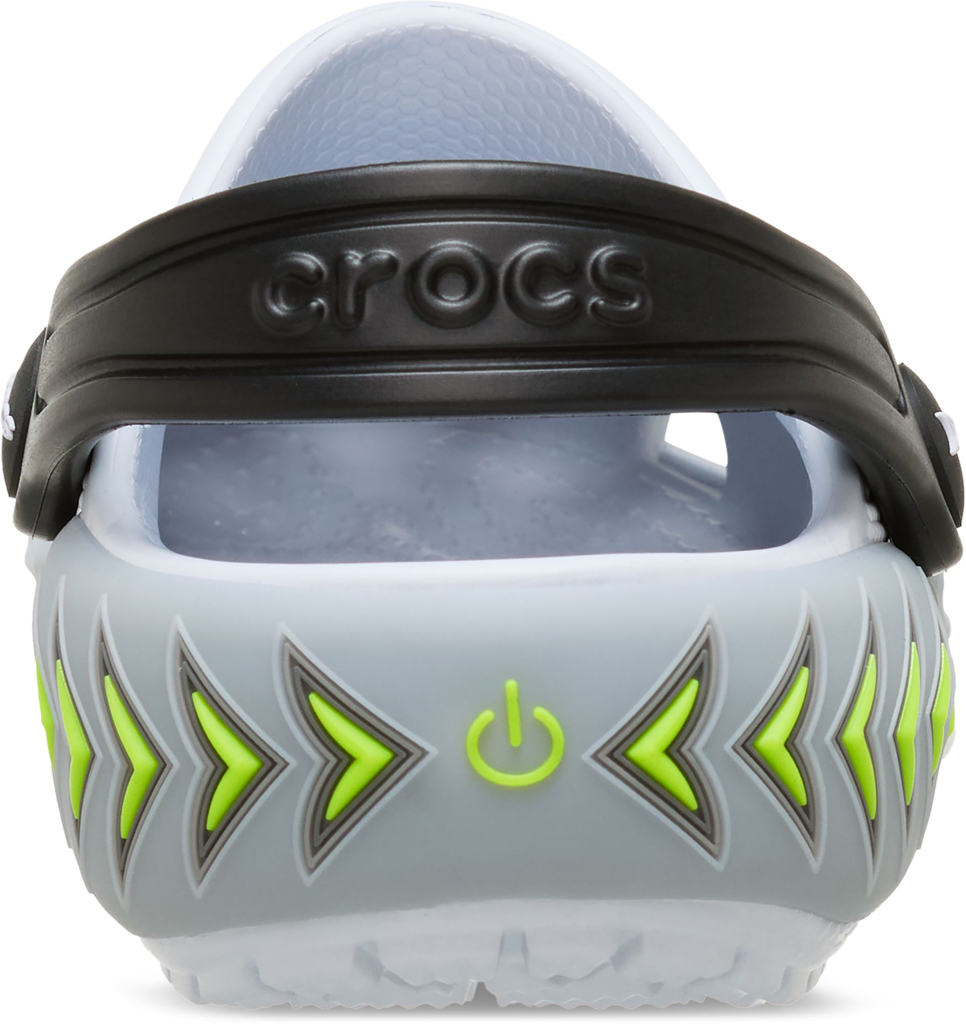 Crocs Toddler Classic Light Up Shark Clogs product image