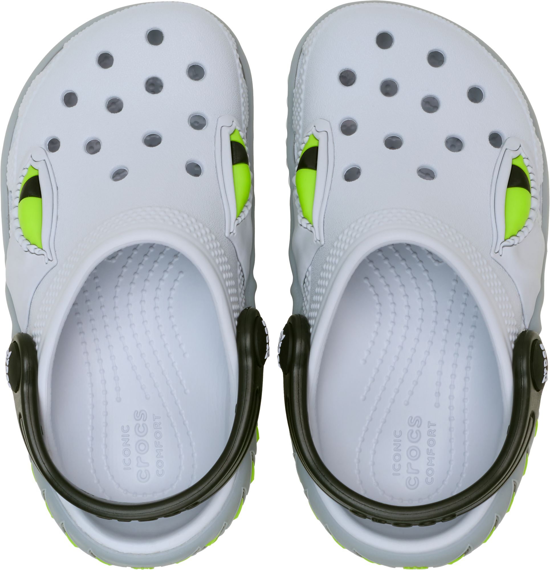 Crocs Toddler Classic Light Up Shark Clogs product image