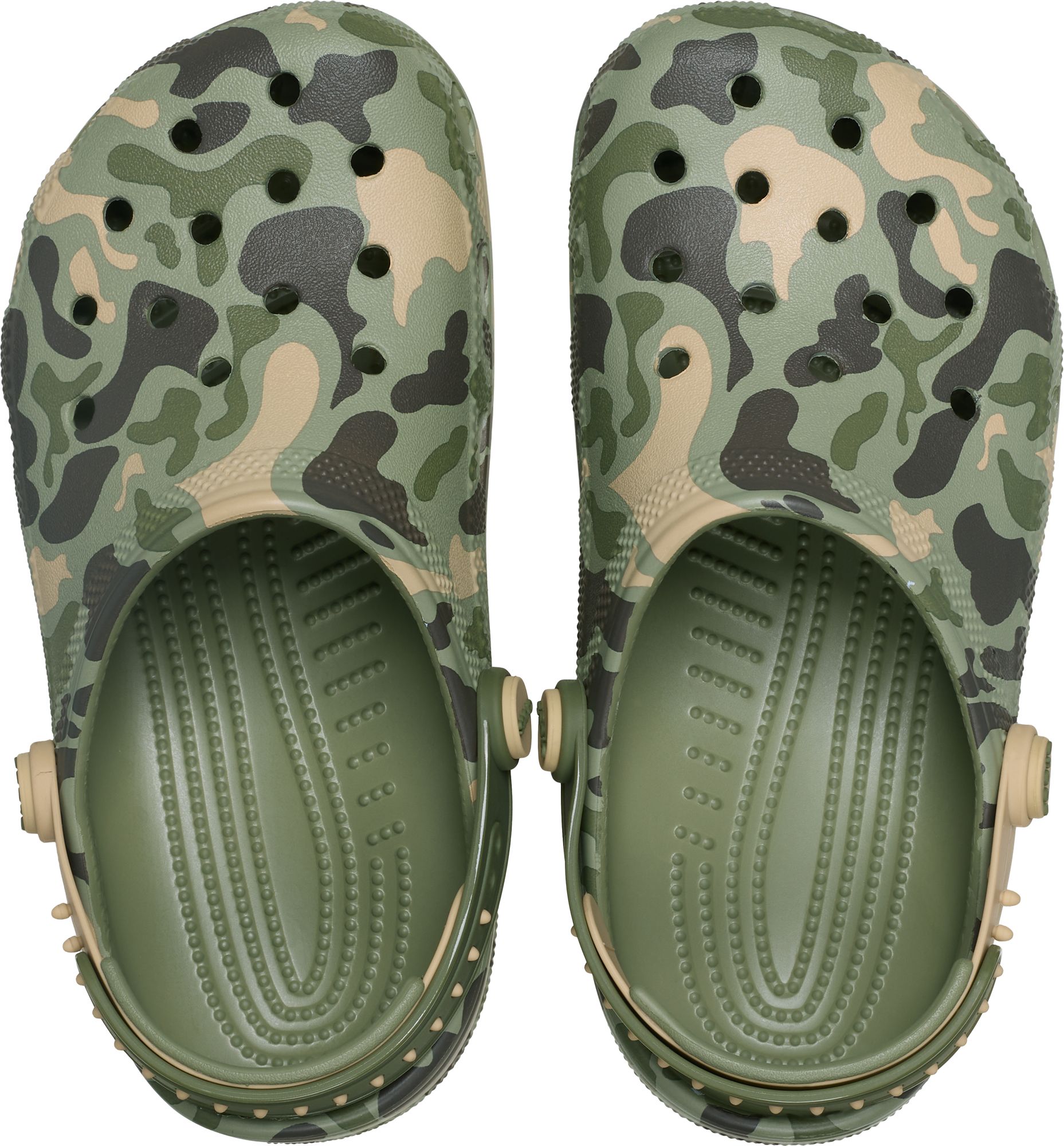 Crocs Kids' Classic Glow Snap Back Strap Clogs product image