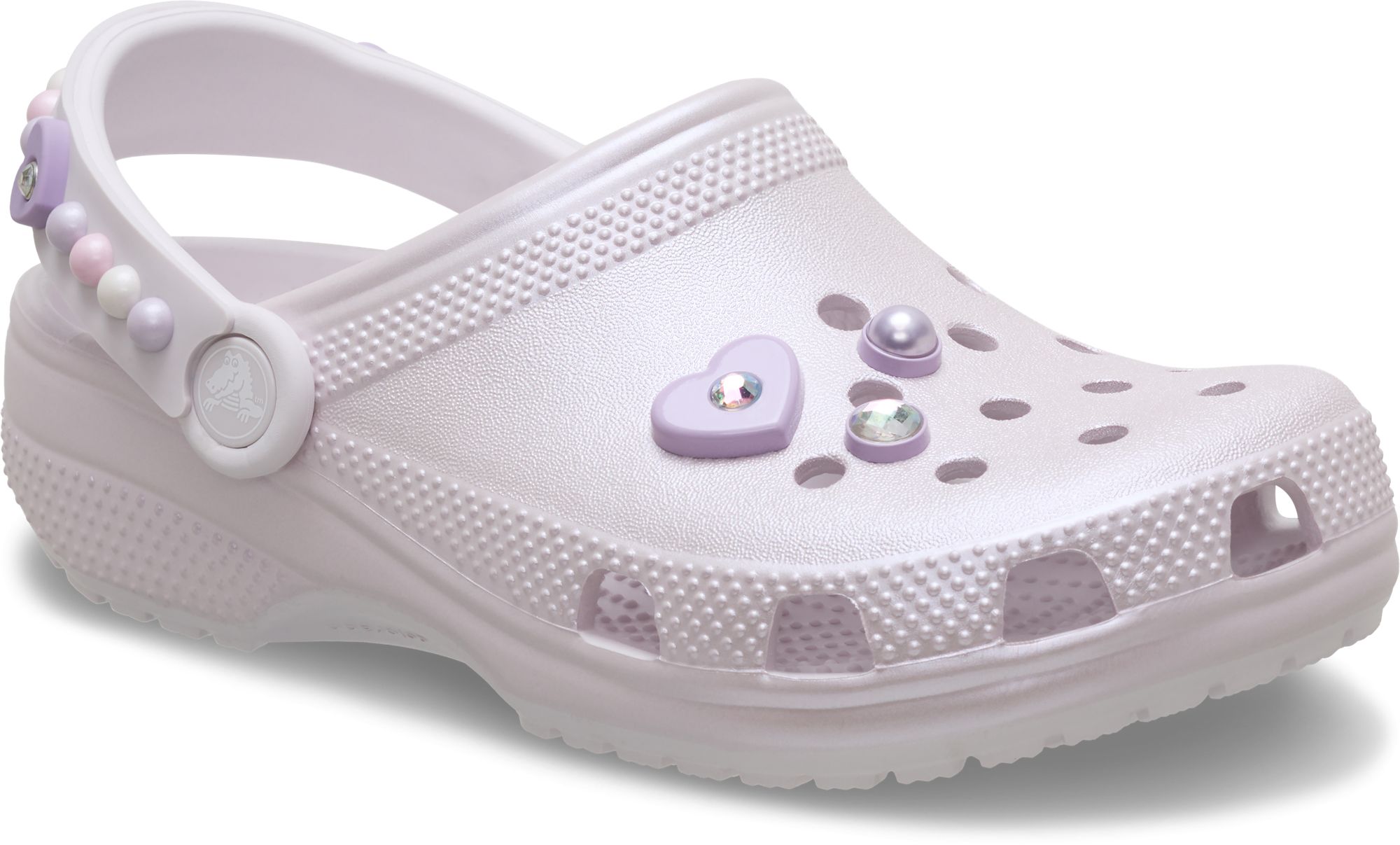 Crocs Kids' Pearls Heartshine Classic Clogs product image