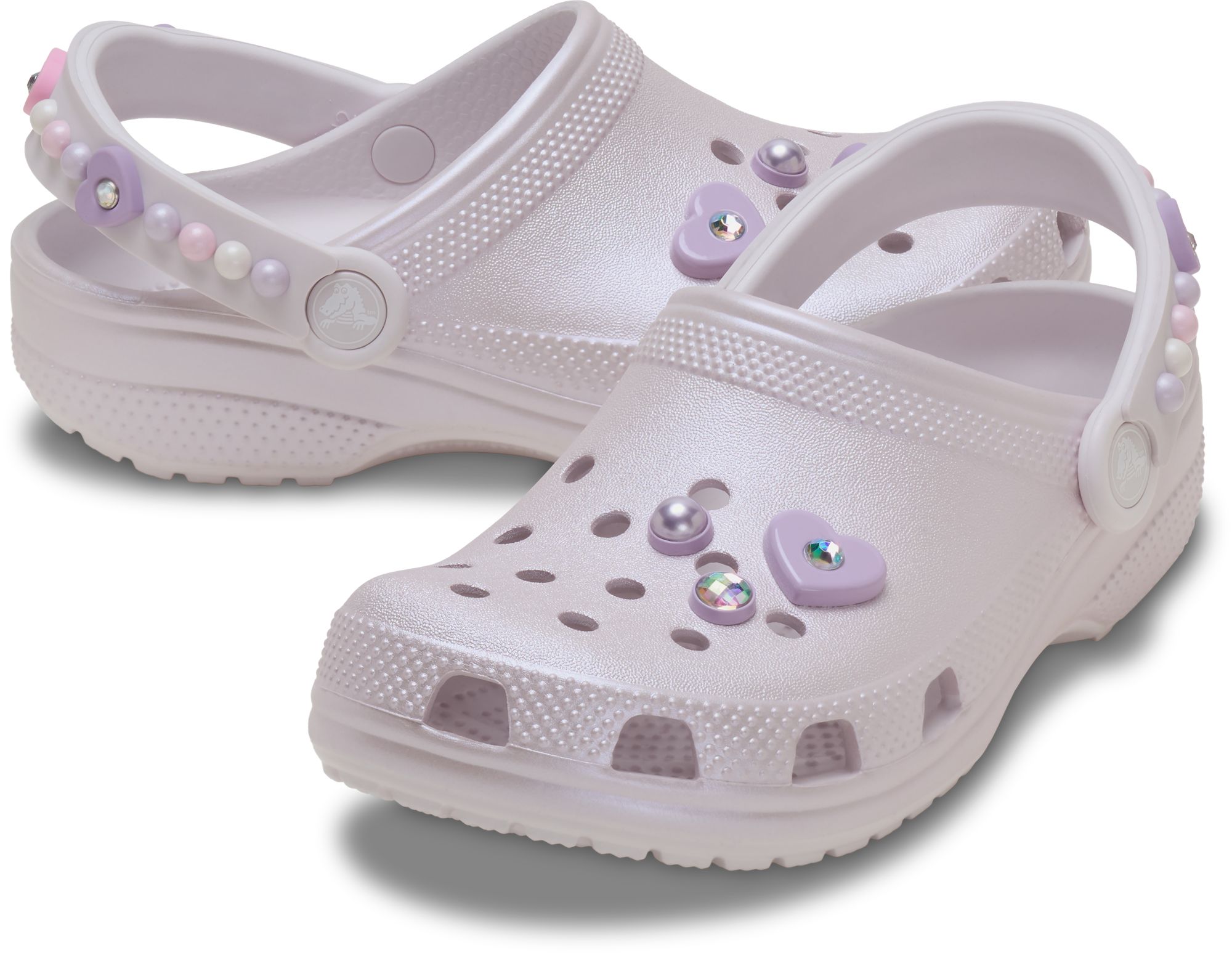 Crocs Kids' Pearls Heartshine Classic Clogs product image