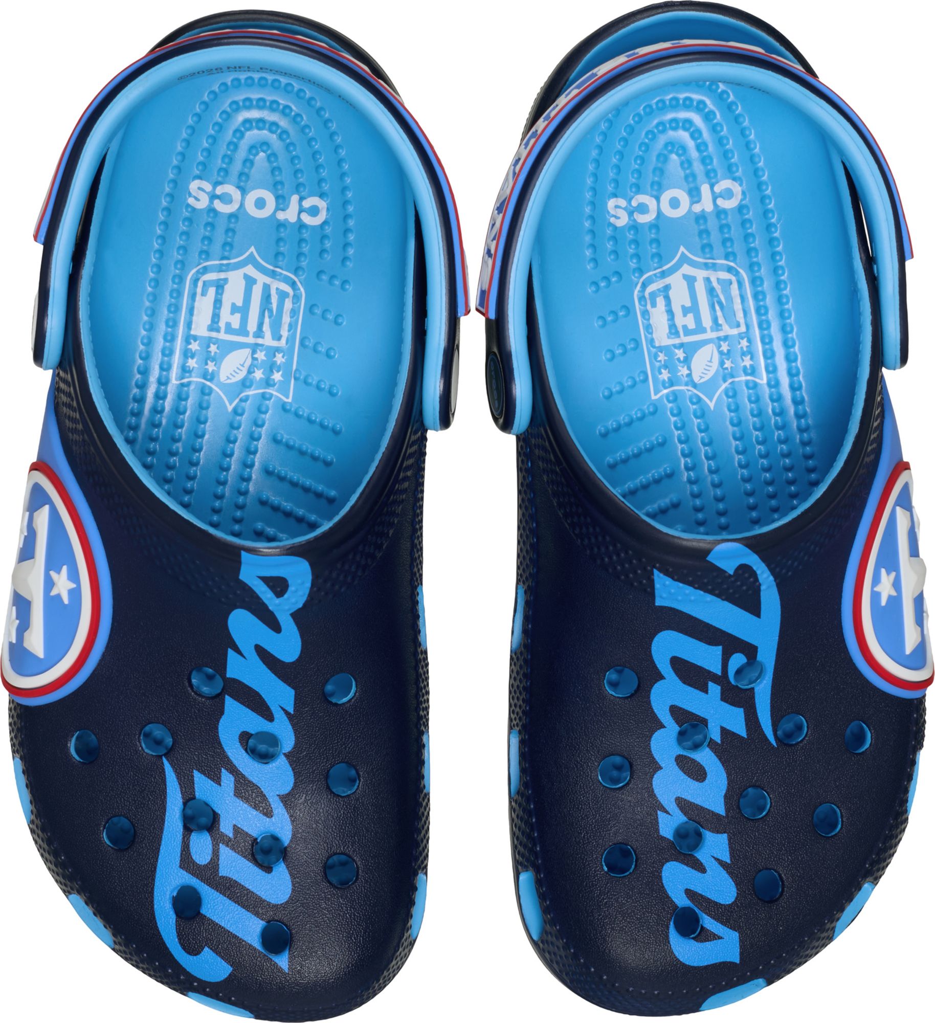 Crocs Kids' NFL Tennessee Titans Classic Clogs product image