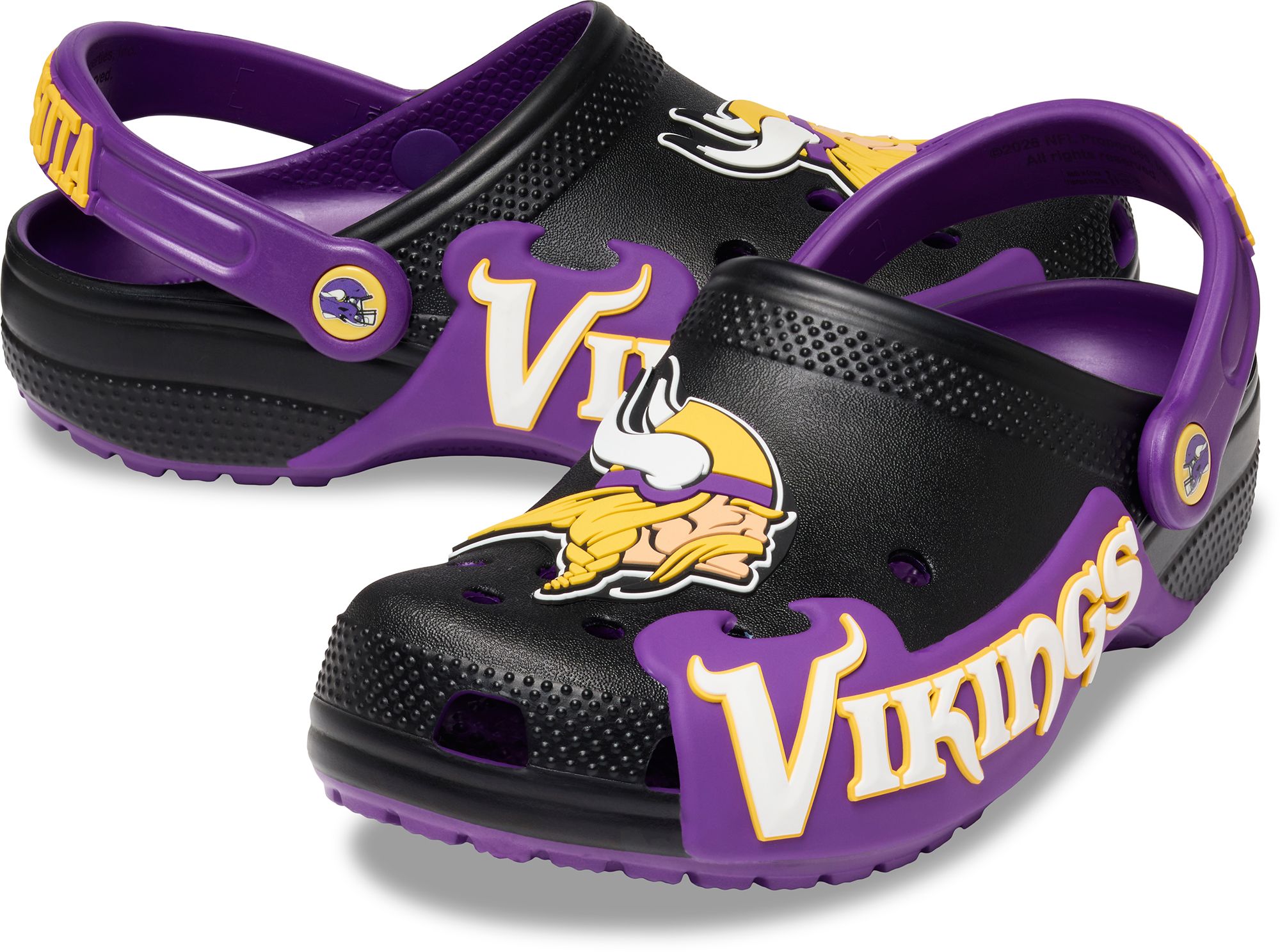 Crocs Kids' NFL Minnesota Vikings Classic Clogs product image