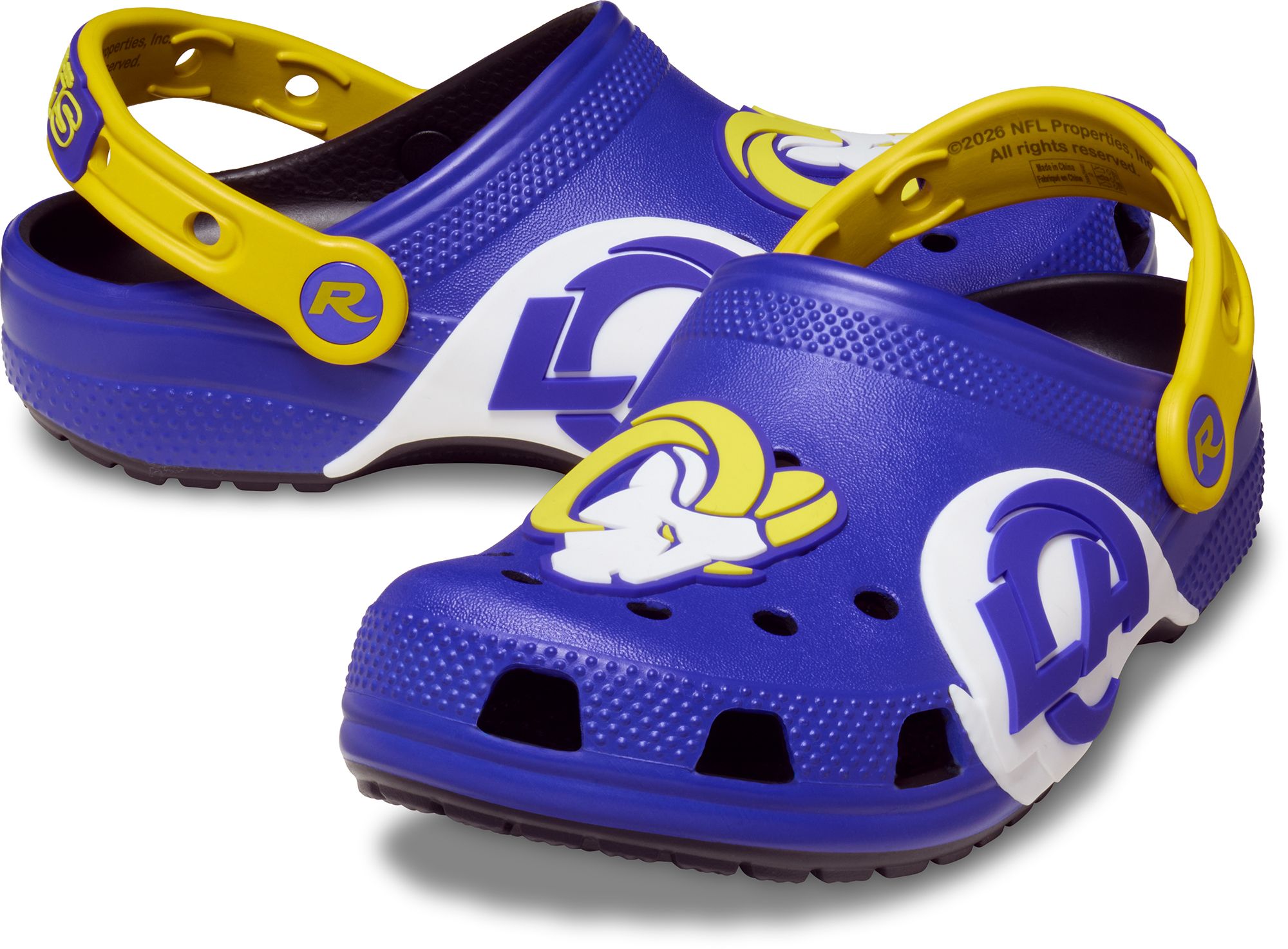 Crocs Kids' NFL LA Rams Classic Clogs product image