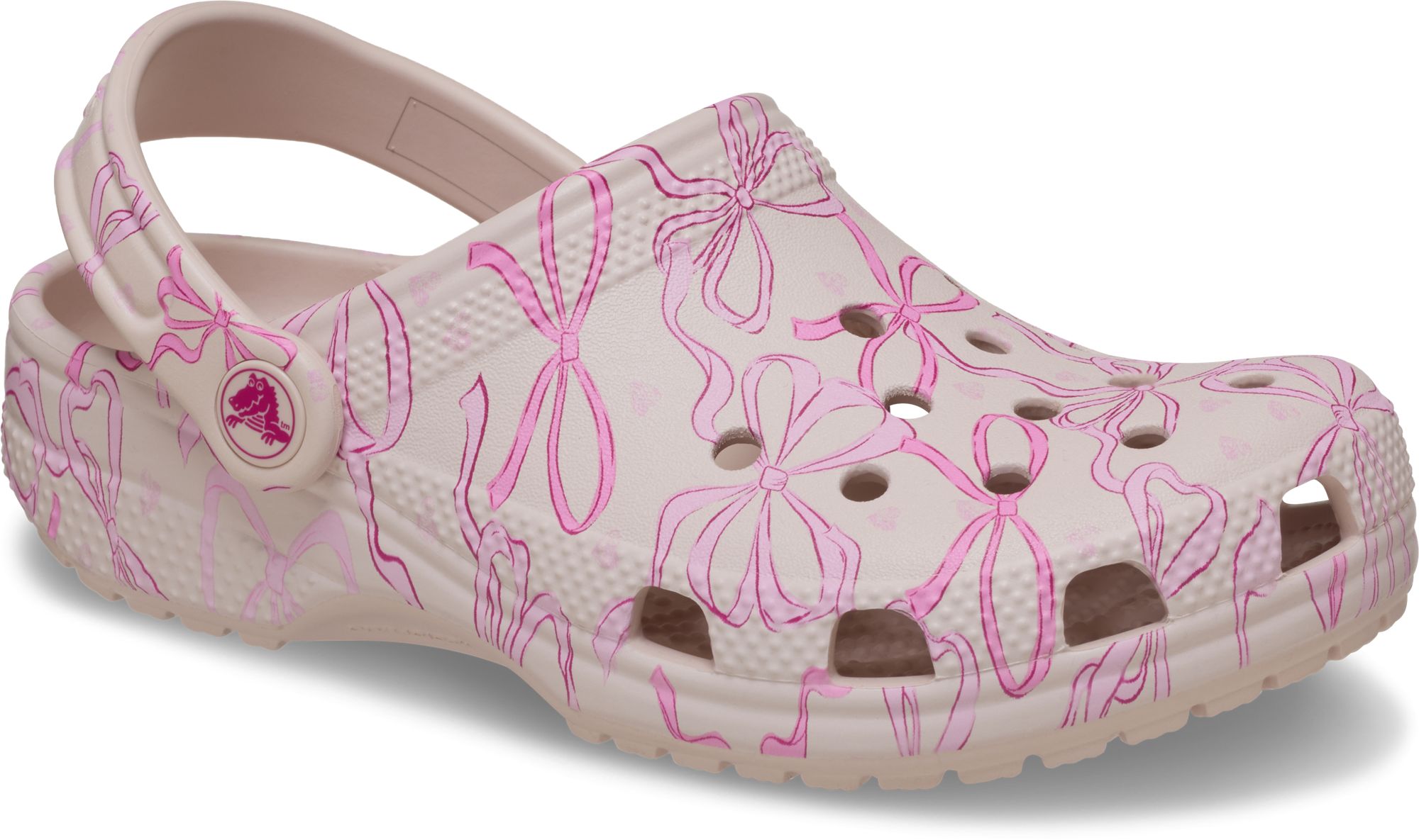 Crocs Kids' Girly Bows Classic Clogs product image