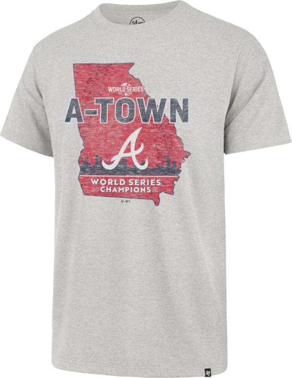 '47 2021 World Series Champions Atlanta Braves Franklin Regent T-Shirt