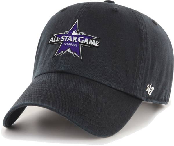 '47 Colorado Rockies 2021 All-Star Game Black Adjustable Clean Up Hat