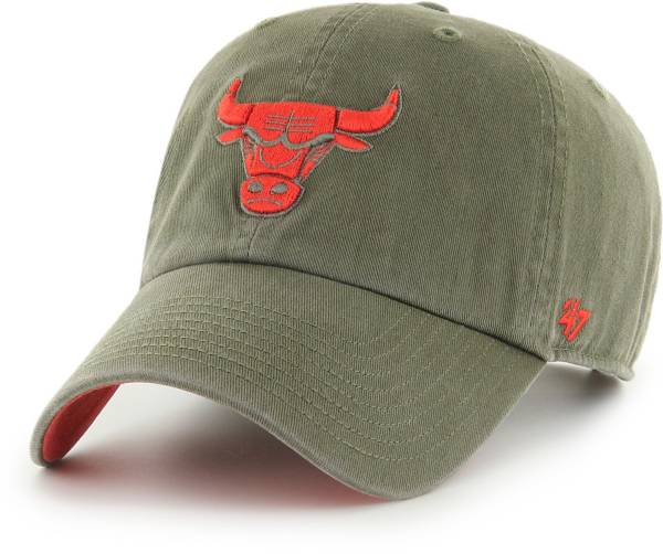 ‘47 Adult Chicago Bulls Grey Clean-Up Adjustable Hat