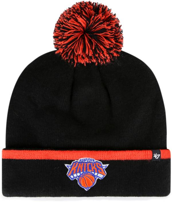 ‘47 Men's New York Knicks Black Cuffed Knit Hat