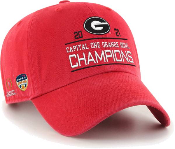 ‘47 2021 Capital One Orange Bowl Champions Georgia Bulldogs Adjustable Hat product image