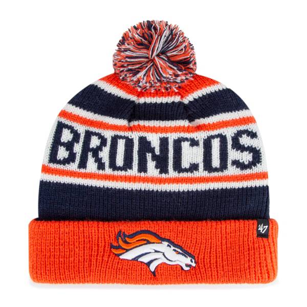 '47 Youth Denver Broncos Hangtime Navy Knit