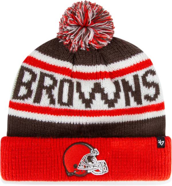 '47 Youth Cleveland Browns Hangtime Orange Knit