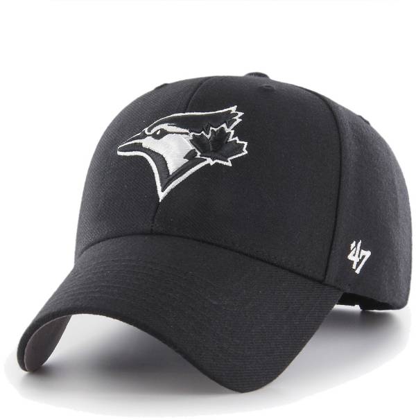 47 Men S Toronto Blue Jays Black Wool Mvp Adjustable Hat Dick S Sporting Goods