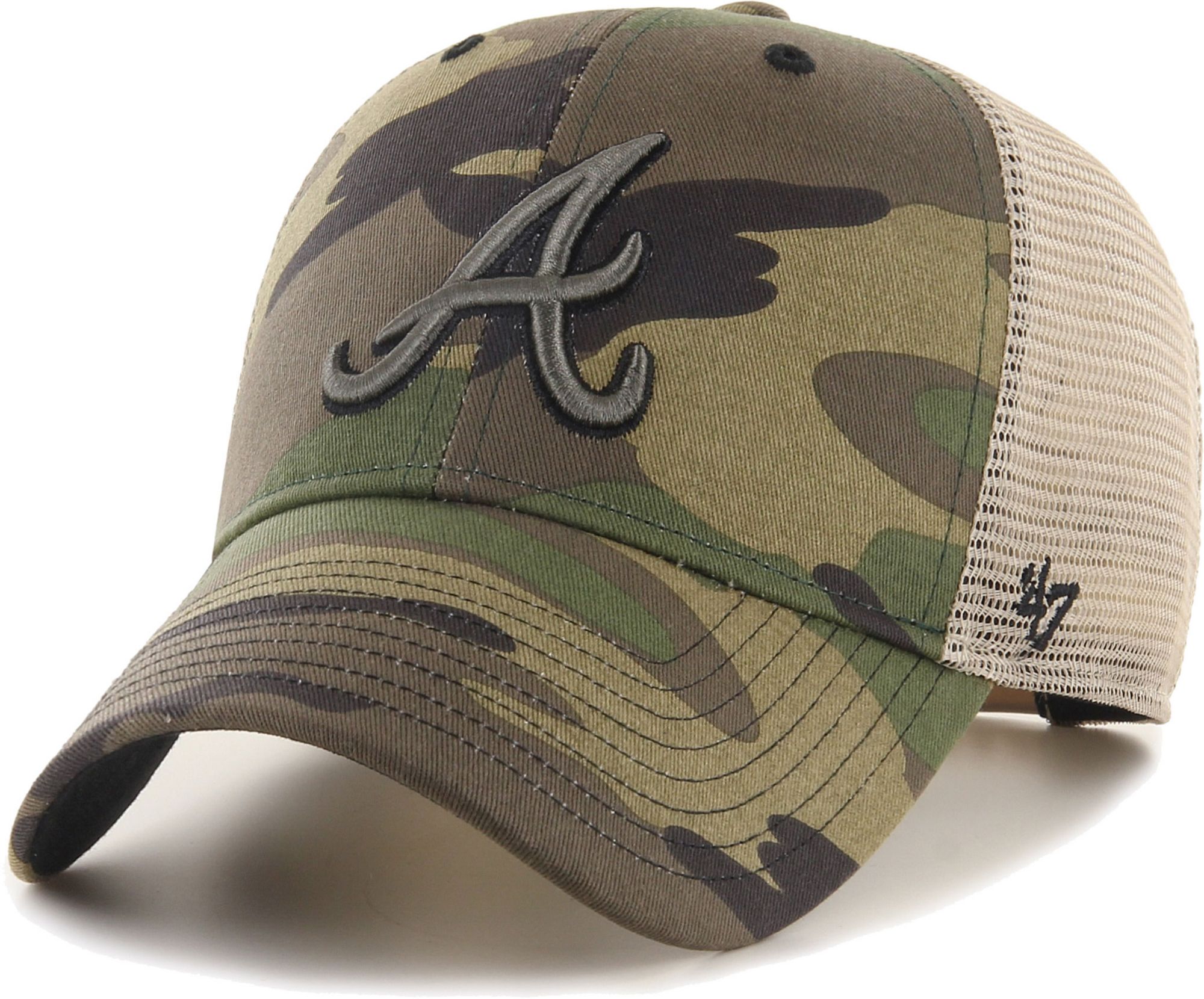 braves camo hats