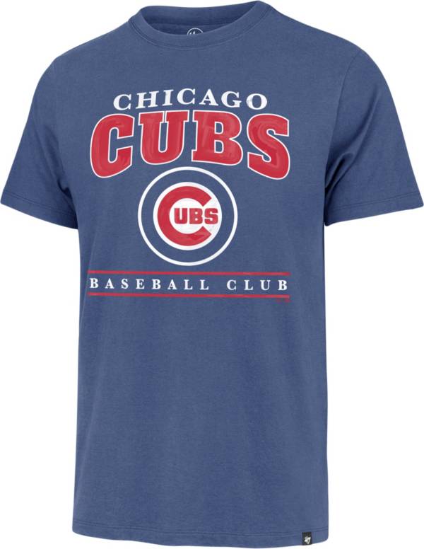'47 Men's Chicago Cubs Blue Reset Franklin T-Shirt product image
