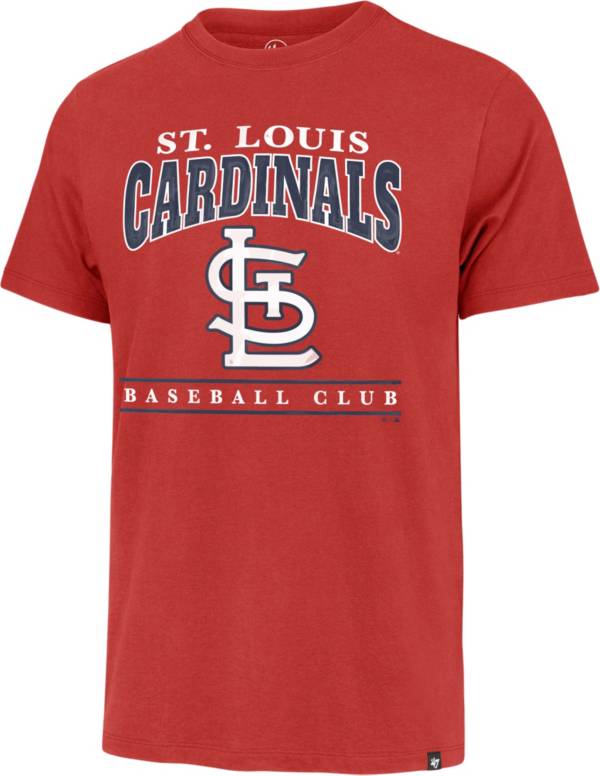 St. Louis Cardinals Mens 47 Brand Red Rival T-Shirt India
