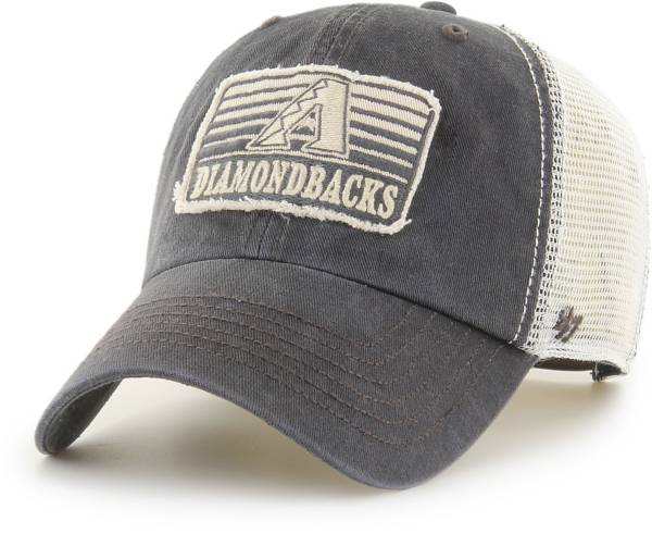 ‘47 Men's Arizona Diamondbacks Gray Clean Up Adjustable Hat product image