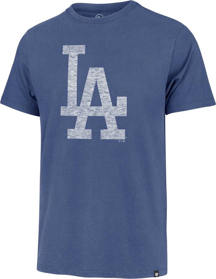 Los Angeles Dodgers MLB Blue Jersey Style Long Sleeve Logo T-Shirt Men's XL
