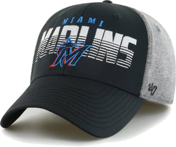 ‘47 Men's Miami Marlins Gray Hat