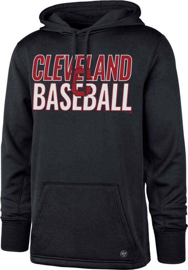 '47 Men's Cleveland Guardians Navy Tech Fleece Hoodie