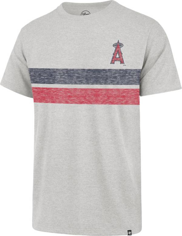 '47 Men's Los Angeles Angels Gray Bars Franklin T-Shirt product image
