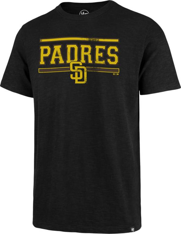 ‘47 Men's San Diego Padres Black Home Stand Scrum T-Shirt