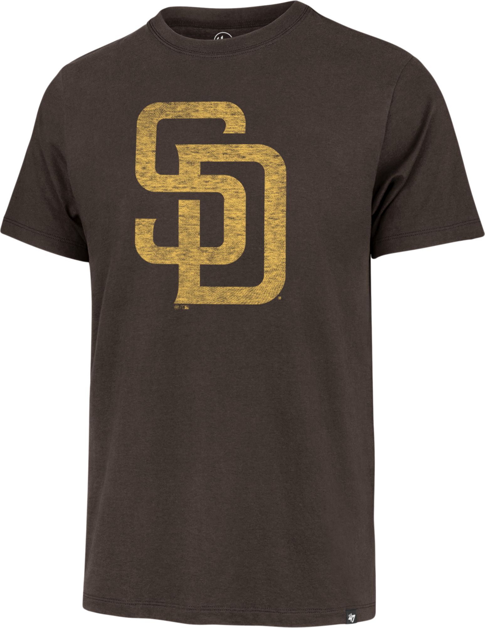'47 Men's San Diego Padres Brown Premium Franklin T-Shirt product image