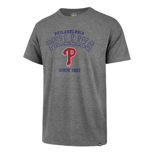 ‘47 Men's Philadelphia Phillies Grey Club T-Shirt