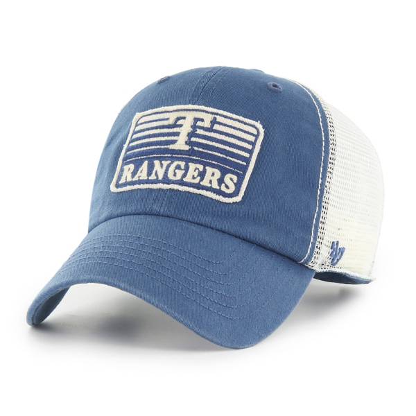 ‘47 Men's Texas Rangers Blue Clean Up Adjustable Hat product image