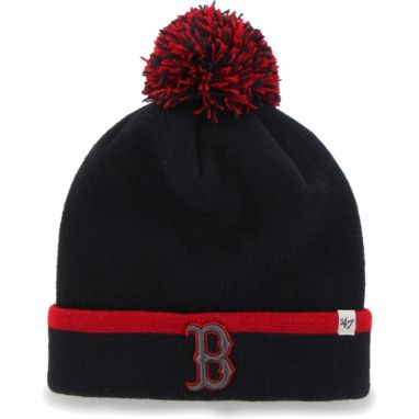 sorry, '47 Men's Boston Red Sox Navy Bar Cuff Knit Beanie is currently out of stock