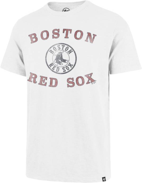‘47 Men's Boston Red Sox White Scrum T-Shirt product image