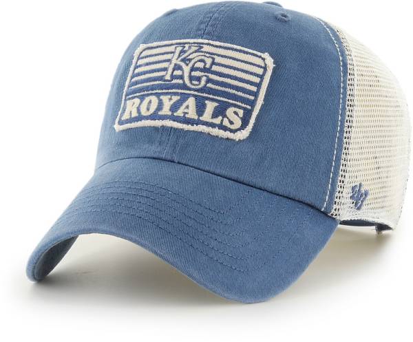 ‘47 Men's Kansas City Royals Blue Clean Up Adjustable Hat