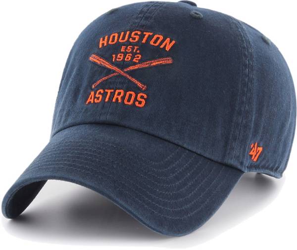 ‘47 Men's Houston Astros Navy Axis Clean Up Adjustable Hat