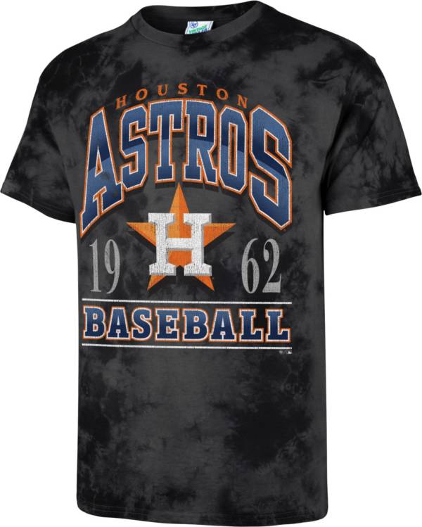 ‘47 Men's Houston Astros Tie-Dye Striker T-Shirt product image