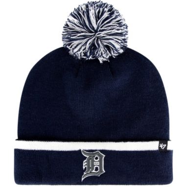 sorry, ‘47 Men's Detroit Tigers Navy Bar Cuffed Knit Pom Hat is currently out of stock
