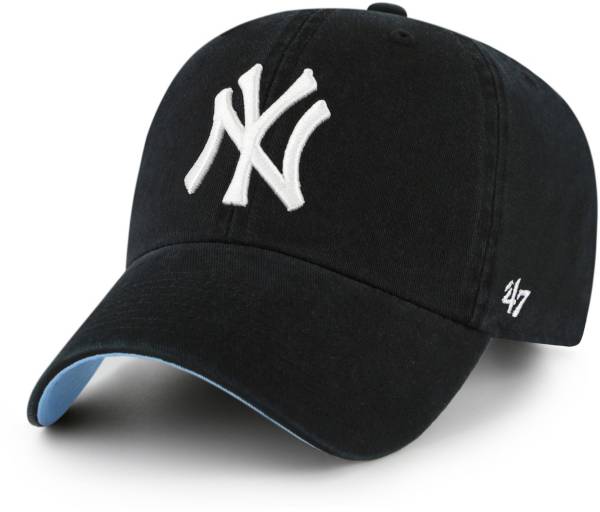 '47 Men's New York Yankees Black Cleanup Adjustable Hat